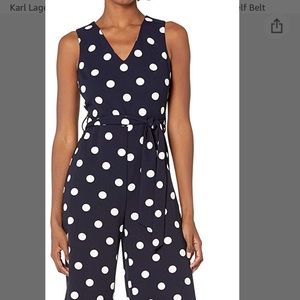 Karl Lagerfeld wide leg jumpsuit Women’s size 12